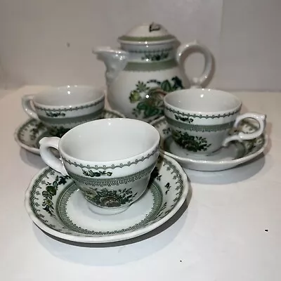 Buy Lot Of 7 Vintage Hutschenreuther # 24 Flower Tea Cup And Tea Pot Made In Germany • 47.37£