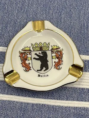 Buy Vintage Crested China-Schedel, Bavaria-Pin Dish-BERLIN-Collectible Ornament • 8£