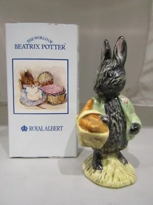 Buy Royal Albert LITTLE BLACK RABBIT Beatrix Potter Bp6a Issued 1989-97 Perfect+ Box • 16£
