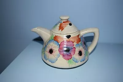 Buy A Rare Clarice Cliff Lynton Tea For Two, Tea Pot  Anemone  1934 • 115£
