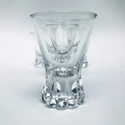 Buy Set Of 4 Rosenthal Crystal Liqueur Glasses  Patricia  By Wlhelm Wagenfeld • 19.99£