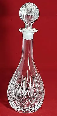Buy Beautiful Vintage Heavy Cut Glass / Crystal Decanter. Weight 1.240Kg • 29.99£