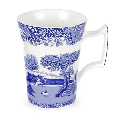 Buy Spode Blue Italian Mug Cottage Shape 0.28L • 18.50£