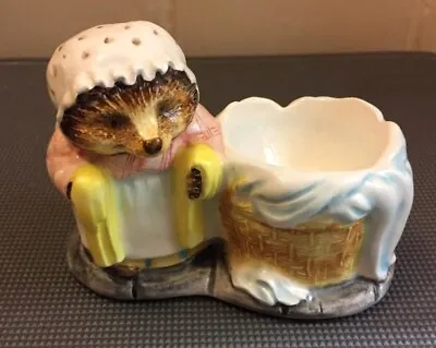 Buy Vintage ENESCO Beatrix Potter Ceramic Mrs Tiggywinkle Hedgehog Easter Egg Cup • 7.99£