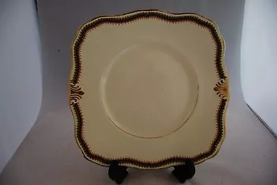 Buy Tuscan China Square Sandwich Plate Made In England.Gilt Rim' • 12.99£