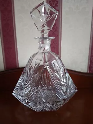 Buy A Quality Vintage Thomas Webb Lead Crystal Cut Glass Whiskey  Decanter. VGC. • 60£