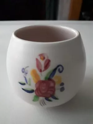 Buy CUTE Poole Pottery Hand Painted Small Pot Pattern PE - FREEPOST • 14.99£