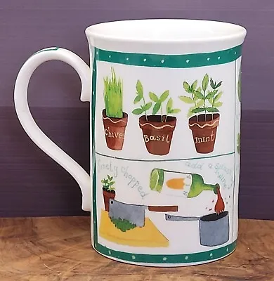 Buy M&S Marks And Spencer Garden Mug Fine China Gardening Coffee Tea Cup Wine Herbs • 6.49£