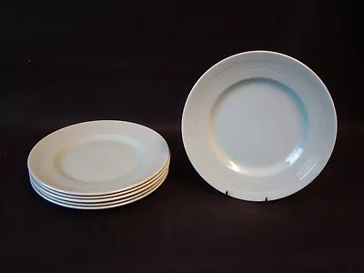 Buy 6 X Vintage Woods Ware Beryl Green Dinner Plates 9 Inch • 30£