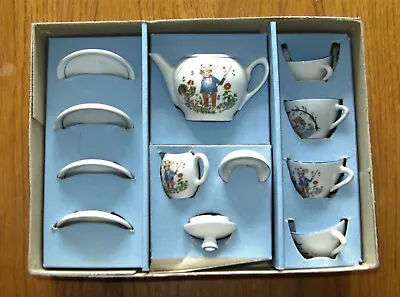 Buy Kahla German Vintage Doll Child Porcelain China Toy Tea Set 12 Items Boxed • 12.50£