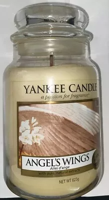 Buy Yankee Candle Angels Wings Large Jar Candle 22oz / 623g Rare HTF • 35£