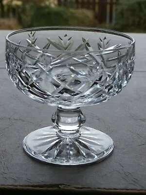 Buy Irish Waterford Crystal LOW SHERBET DONEGAL Dessert Saucer - Stamped - Ex Cond • 10.99£