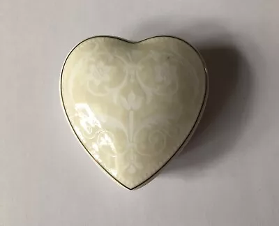 Buy Wedgwood Devotion Bone China Heart Shaped Trinket Box Made In England • 10£