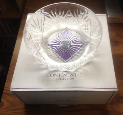 Buy Edinburgh Crystal Continental Collection  Boxed Bowl 23cm. Free UK Postage • 40£