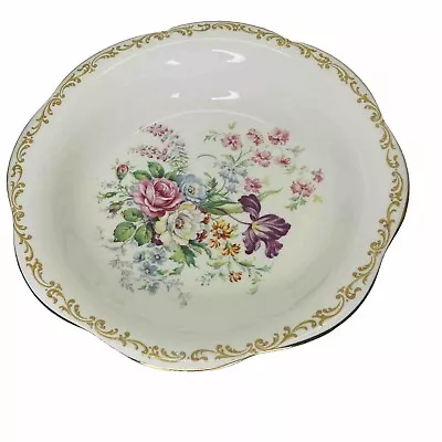 Buy Royal Albert Serving/Vegetable Bowl England Bone China 9”w Nosegay Floral Design • 72.03£