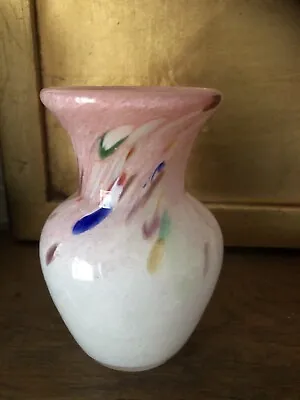 Buy Vintage Vasart  / Strathearn Glass Vase • 7.95£