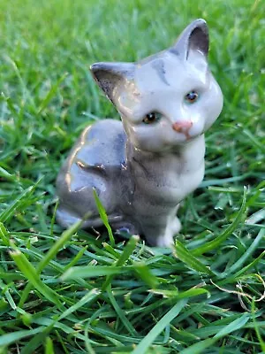 Buy Beswick Cat Figure ~ Kitten ~ 1436 ~ Grey Tabby  • 9.99£