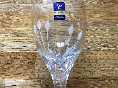 Buy 6 X Gleneagles Crystal Etched Hand Cut In Scotland Wine Glasses • 29.99£