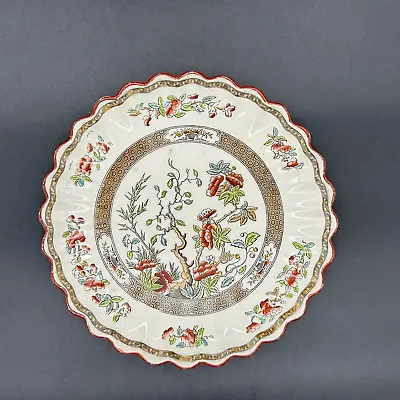 Buy Antique WT Copeland-Spode Indian Tree Lunch Plate C. 1850-67 Impressed Mark • 85.46£