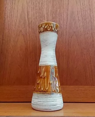 Buy Mid Century West German Fat Lava Vase • 9£