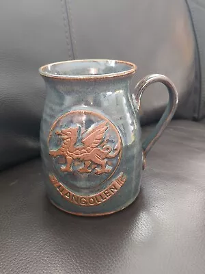 Buy Welsh Studio Pottery Tankard Mug VGV Llangollen • 16.99£