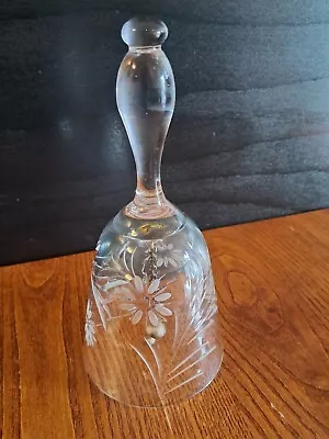 Buy Vintage Cut Glass Bell Tall No Clapper • 4.99£