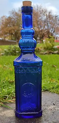 Buy Blue Glass Spanish Decorative Bottle Cork Stopper • 5£