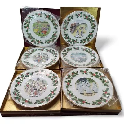 Buy Royal Grafton Christmas Plates Years 1982-1987 6pcs Fine English Bone China LotA • 30£