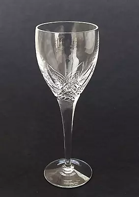 Buy Edinburgh Crystal Skye Pattern Cut Crystal Wine Glass 18 Cm High Signed • 14.95£