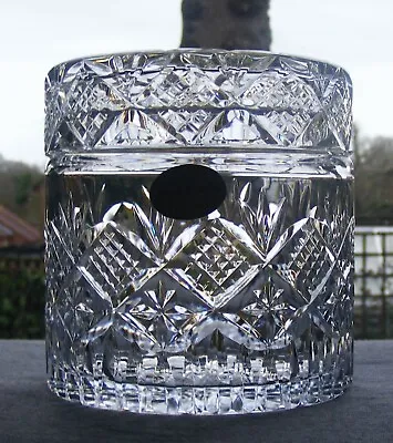 Buy Royal Brierley  Chester  Pattern 4 1/4 Inch Lidded Barrel / Pot / Desk Box • 35£