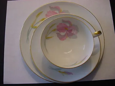 Buy 3 Pieces,footed Cup ,saucer ,bread Plate, Thomas, Germany, In Excellent Cond. • 27.46£