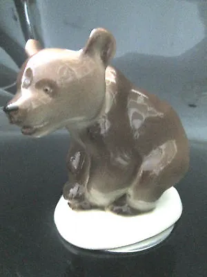 Buy Lomonosov China Vintage Brown Bear Figure • 19.99£