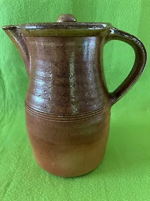 Buy Stoneware Coffee Pot  Brown Studio Pottery   M A   Free Postage • 20£