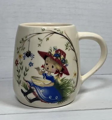 Buy Brixham Pottery Vintage Nursery Rhyme Little Miss Muffett Mug • 9.99£