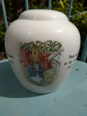 Buy Vintage Wedgwood Beatrix Potter Peter Rabbit Lamp Base • 74.99£