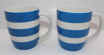 Buy Collectable - T.G. Green- Blue & White Stripe Cornishware   Mugs X 2 EXCELLENT  • 34.99£