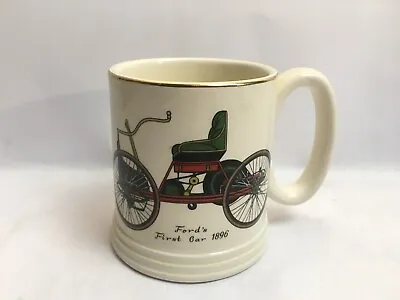 Buy Lord Nelson Pottery Fords First Car 1886 Tankard Mug • 9.99£