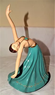 Buy Ltd Edition Art Deco Crown Devon Figurine  The Dancer  Signed, Certificate. • 74.95£