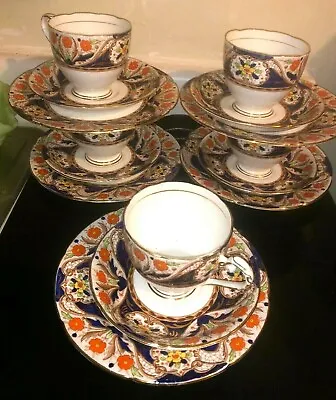 Buy Royal Grafton Bone China Hand Painted 15pcs Cups & Saucers Made In England • 90.09£