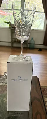 Buy Wedgwood For Martha Stewart Signed Trellis Cut Crystal Ice Tea Glass 8'' • 15.60£