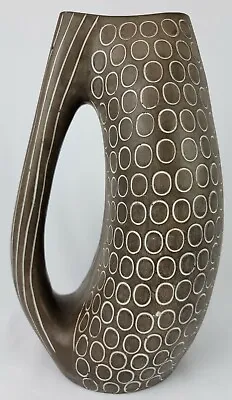 Buy Mid Century Modern Raymor Zaccagnini Svedese Art Pottery Pitcher Vase Geometric • 834.17£