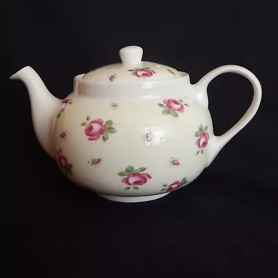 Buy Whittard Of Chelsea Small Teapot Ditsy Rosebuds Pink Yellow English Rose • 7£