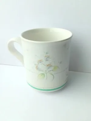 Buy Vintage Arthur Wood White Flowers Bone China Mug Made In England Used • 5£