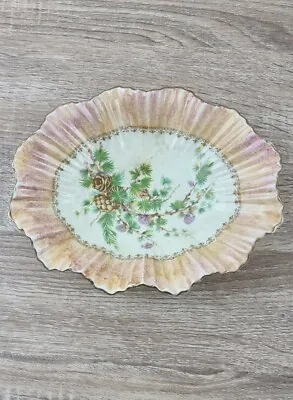 Buy James Kent Pottery Small Decorative Bowl Scalloped Rimmed C.1945 Vintage. • 8.50£