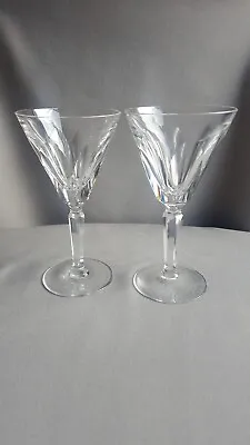 Buy 2 X Vintage Waterford Crystal Sheila Wine Glasses 6.5  - Signed • 60£