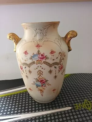 Buy Crown Devon Fieldings Blush Vase 9 Inches Tall Perth Patten • 22£