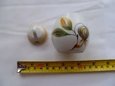 Buy Flowery  Pot With Lid  - See Photo's • 6.75£