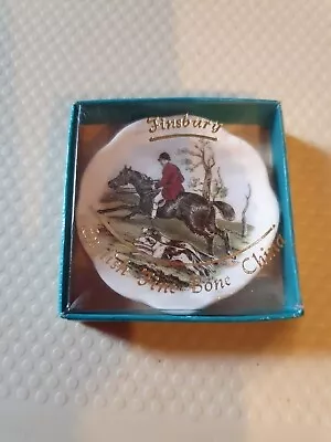 Buy Finsbury Fine Bone China Miniature Plate Boxed Hunting Scene • 4.99£