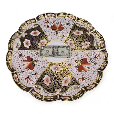 Buy Large Royal Crown Derby Traditional Imari Platter Serving Tray Lazy Susan 2451 • 1,212.34£