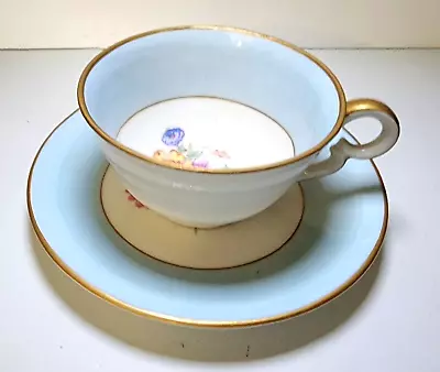 Buy Vtg Limoge Gn France Bone China Demitasse Tea Cup Teacup & Saucer • 19.25£